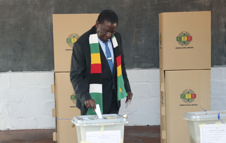 Ο «κροκόδειλος» Έμερσον Μνανγκάγκουα ξανά πρόεδρος στη Ζιμπάμπουε &#8211; Ανακηρύχθηκε νικητής για δεύτερη πενταετία