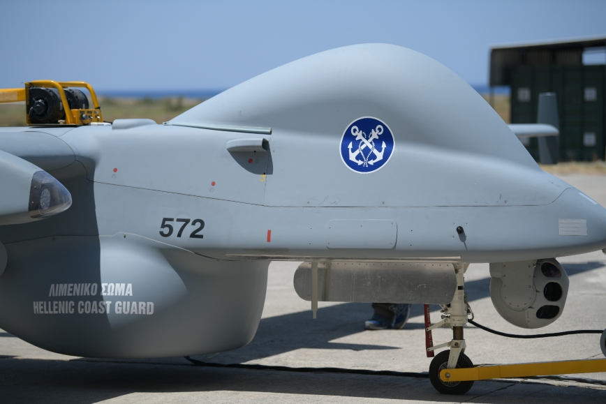 Συντριβή drone της Frontex νότια της Κρήτης