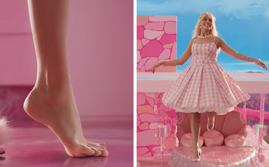 Χαμός με τα πόδια της «Barbie» Μάργκοτ Ρόμπι: Της δίνουν 320.000 δολάρια προκαταβολή για φωτογραφίες με τις πατούσες της