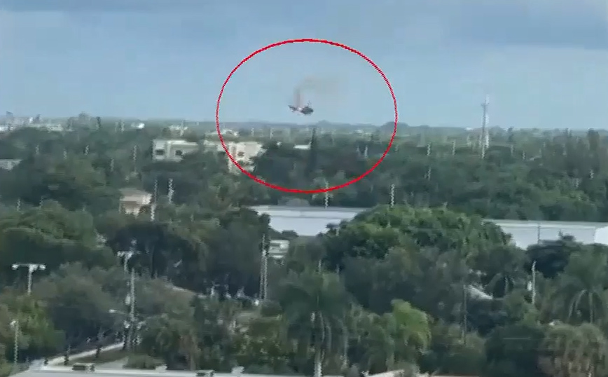 Κάμερα κατέγραψε τη συντριβή ελικοπτέρου της πυροσβεστικής πάνω σε σπίτια στη Φλόριντα &#8211; Δύο νεκροί