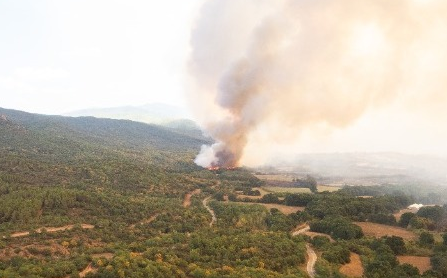 Εστίες φωτιάς από κεραυνούς σε Αττική και Άνδρο