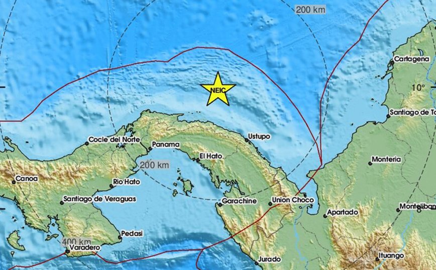 Σεισμός 5,4 Ρίχτερ στον Παναμά