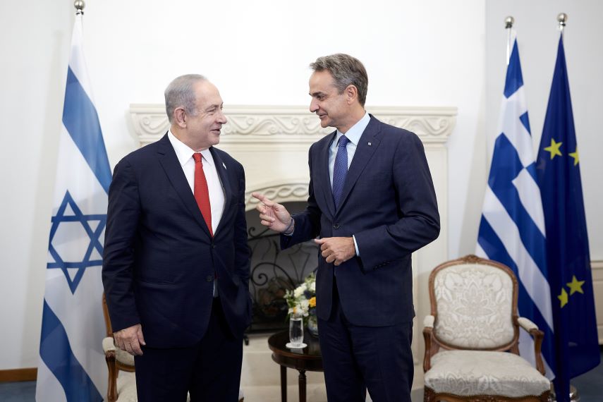 Μητσοτάκης μετά τη συνάντηση με Νετανιάχου: Κομβικός ο ρόλος της Ελλάδας στον ενεργειακό διάδρομο Ανατολικής Μεσογείου &#8211; Ευρώπης