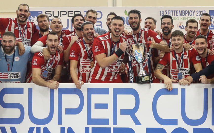 Κατάκτηση του Super Cup για την ομάδα handball ΟΛΥΜΠΙΑΚΟΣ/ΟΜΙΛΟΣ ΞΥΝΗ με μεγάλο χορηγό το ΙΕΚ ΑΛΦΑ