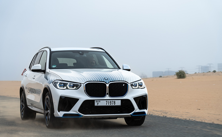 BMW iX5 Hydrogen: Δυνατές και αμετάβλητες επιδόσεις σε ακραίες συνθήκες