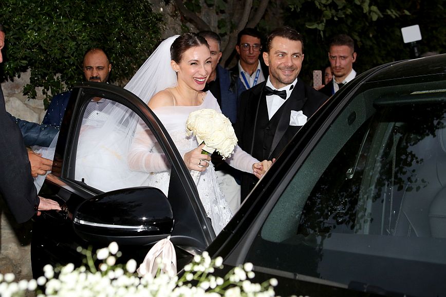 Γιώργος Αγγελόπουλος και Δήμητρα Βαμβακούση ενώθηκαν με τα ιερά δεσμά του γάμου