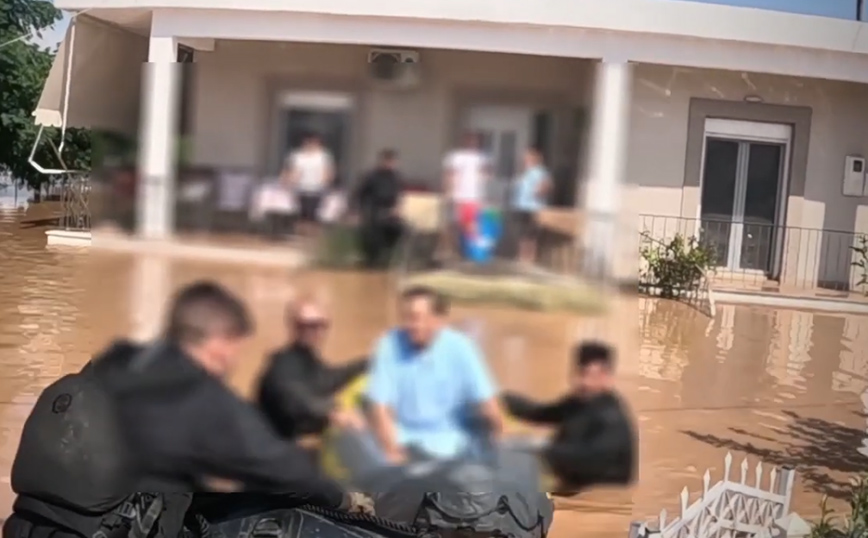 Βίντεο από τις επιχειρήσεις της Μονάδας Υποβρυχίων Αποστολών στις πληγείσες περιοχές της Θεσσαλία