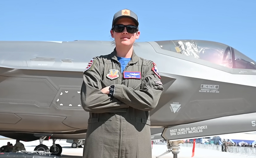 Kristin Wolfe: Η γυναίκα πιλότος που θα φέρει το F-35 στο Athens Flying Week 2023