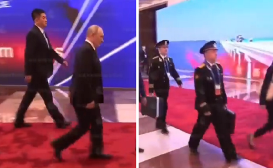 Ο Πούτιν πήρε μαζί τον χαρτοφύλακα με τα πυρηνικά στη συνάντηση με τον Κινέζο πρόεδρο