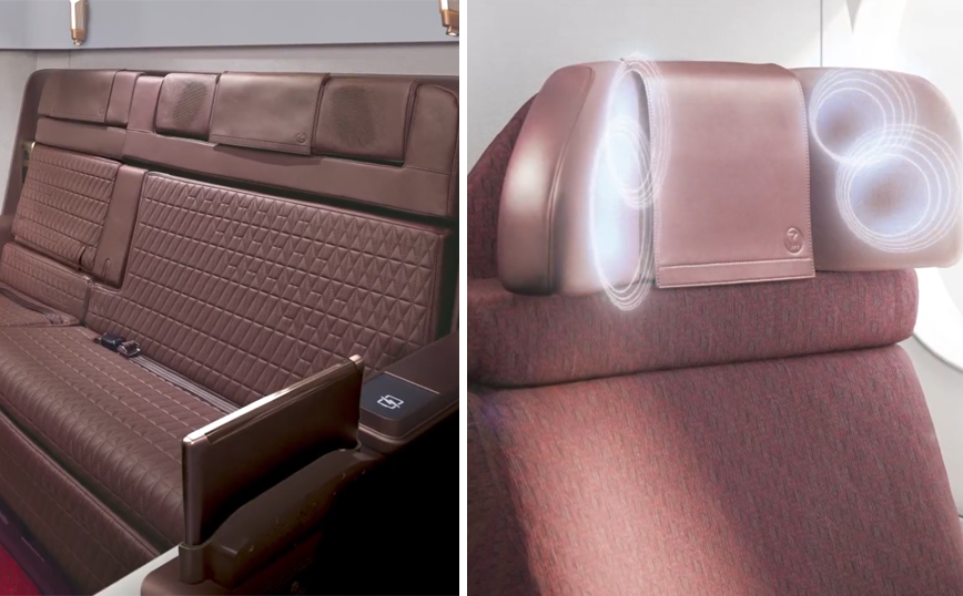 Οι νέες καμπίνες της Japan Airlines μοιάζουν με ιπτάμενα σπίτια &#8211; Διπλά κρεβάτια, μεγάλες τηλεοράσεις και ηχεία στα καθίσματα
