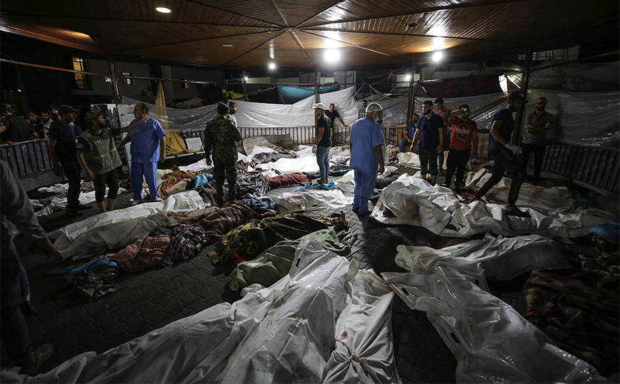 Το blame game Ισραήλ και Χαμάς για τον βομβαρδισμό νοσοκομείου στη Γάζα με εκατοντάδες νεκρούς