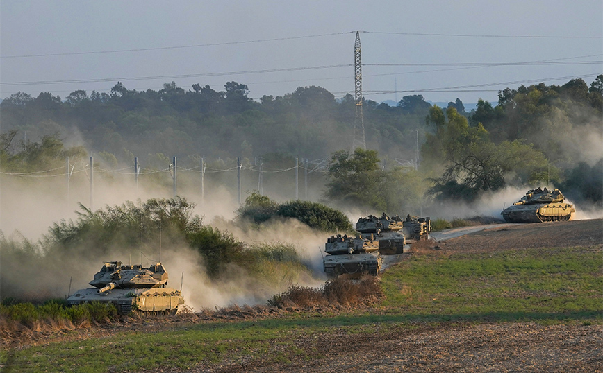 Πλάνα από κάμερες ασφαλείας δείχνουν οχήματα του ισραηλινού στρατού να περνούν πάνω από το πτώμα Παλαιστίνιου