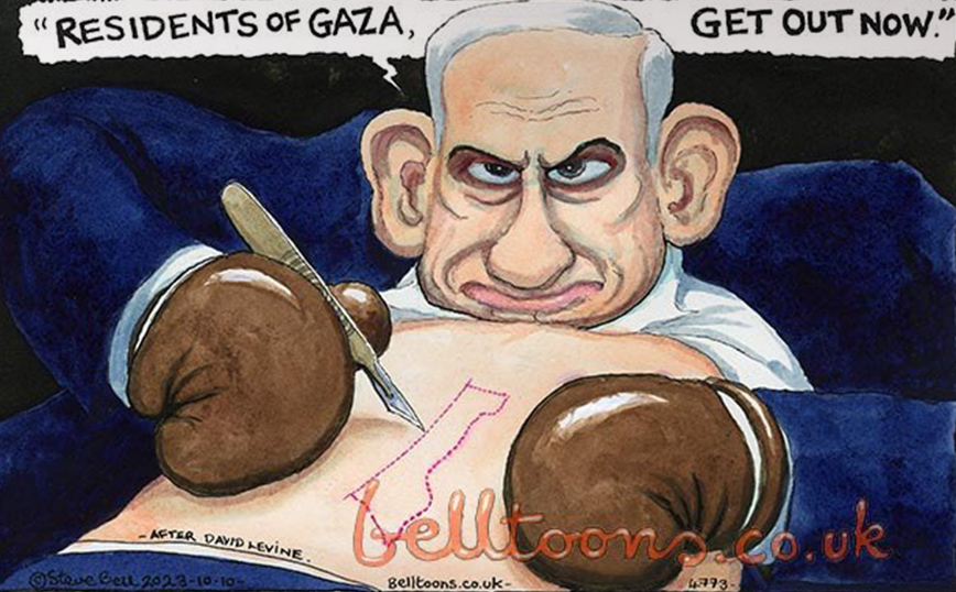 Σκιτσογράφος του Guardian απολύθηκε γιατί το σχόλιό του κρίθηκε «αντισημιτικό» &#8211; «Οι Εβραίοι μπλοκάρουν, “λίβρα σάρκας”»