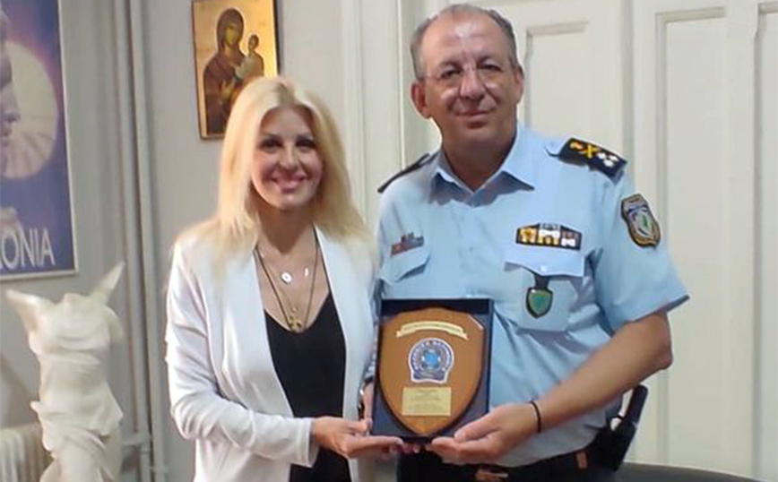 Επίσκεψη της Υφυπουργού Τουρισμού Έλενας Ράπτη στην έδρα της Τουριστικής Αστυνομίας Θεσσαλονίκης