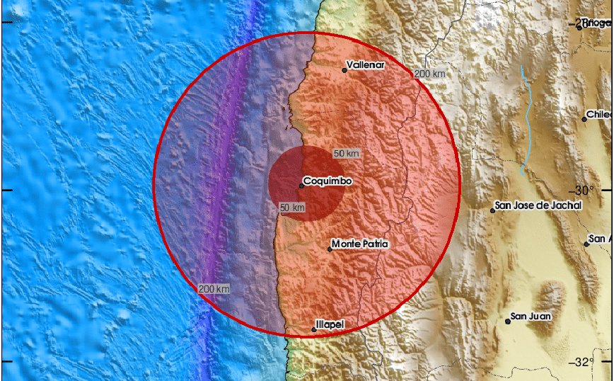 Σεισμός 6,7 Ρίχτερ στη Χιλή &#8211; Φόβοι για τσουνάμι