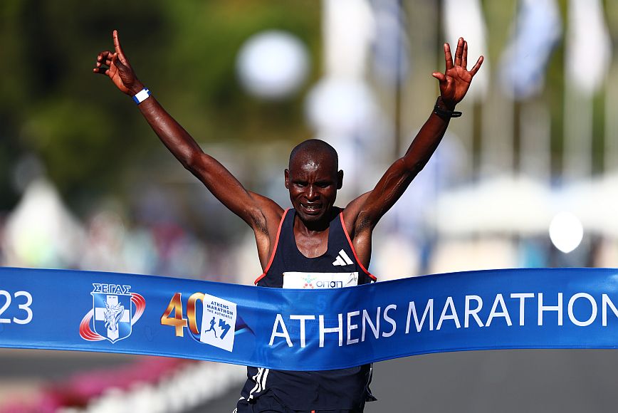 Νικητής στον 40ο Αυθεντικό Μαραθώνιο Αθήνας ο Κίπτο από την Κένυα