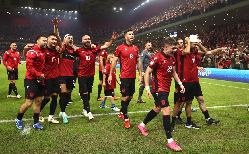 Προκριματικά Euro 2024: Η Αλβανία πήρε την πρόκριση για τα γήπεδα της Γερμανίας