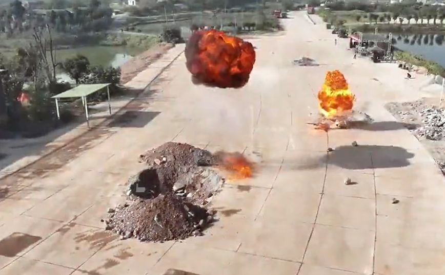 Ένα ακόμη μάθημα συγχρονισμού από τους Κινέζους &#8211; Εντυπωσιακό βίντεο με την αποκατάσταση βομβαρδισμένου αεροδιαδρόμου