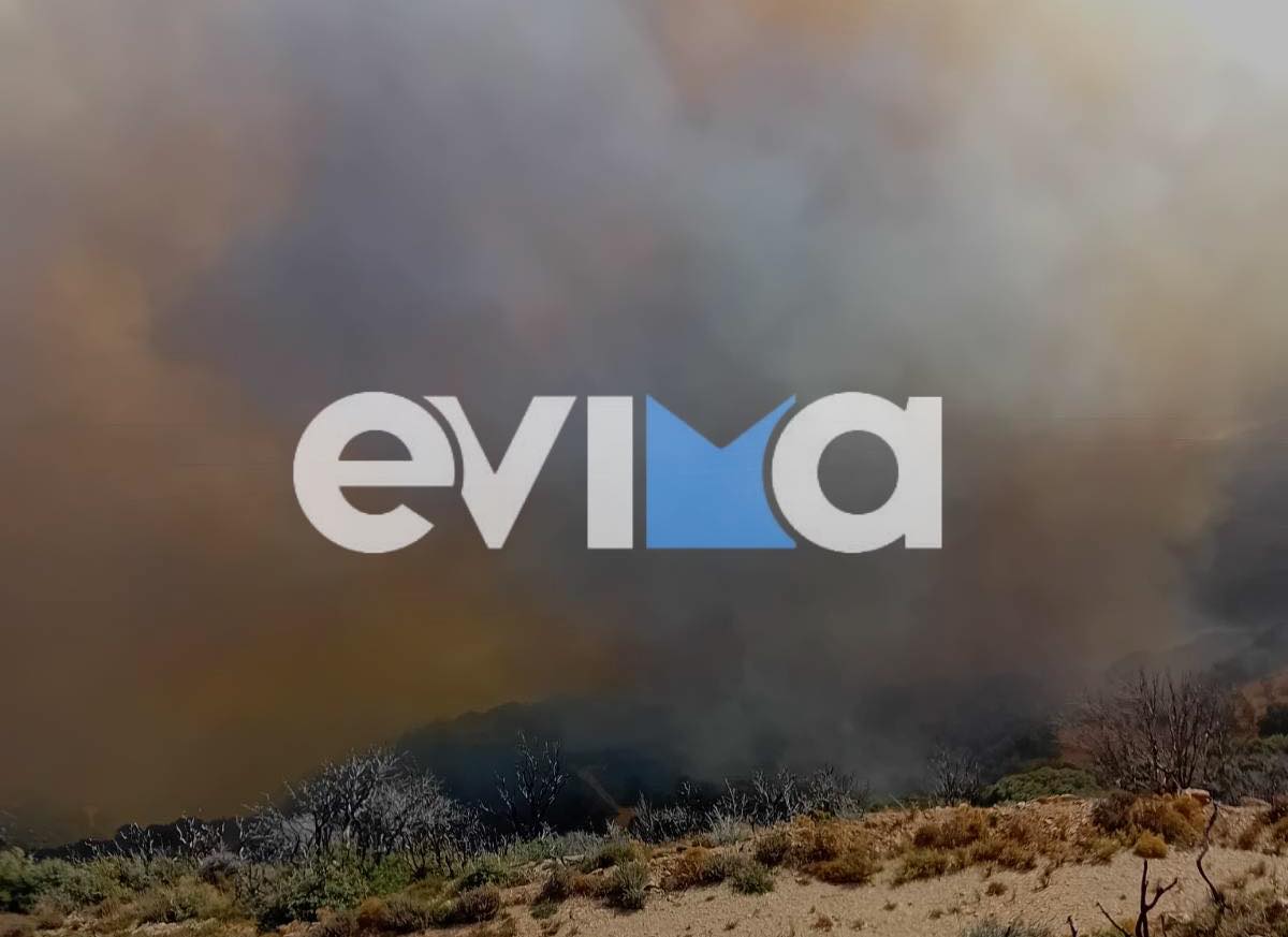 Μαίνεται η φωτιά στην Εύβοια – Εκκενώθηκαν τα χωριά Πρινιά και Αμυγδαλιά