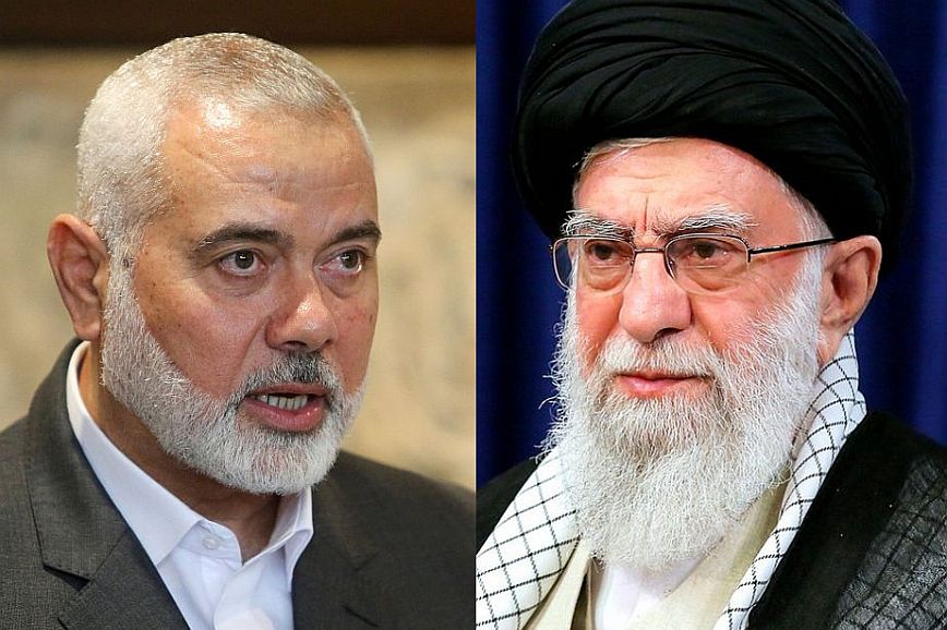 Συνάντηση του ηγέτη της Χαμάς με τον Αλί Χαμενεΐ επιβεβαίωσαν σήμερα τα κρατικά μέσα ενημέρωσης του Ιράν