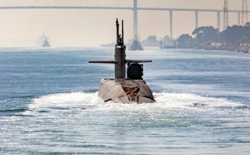 «Πυρηνικό» υποβρύχιο των ΗΠΑ στη Μεσόγειο