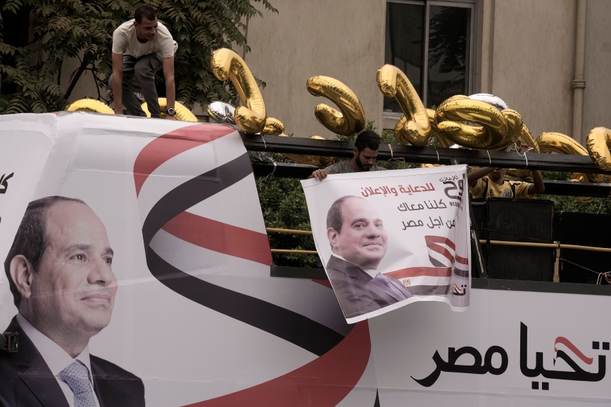 Στις κάλπες η Αίγυπτος – Παρά την πολυεπίπεδη κρίση ο Σίσι «παίζει» μόνος του