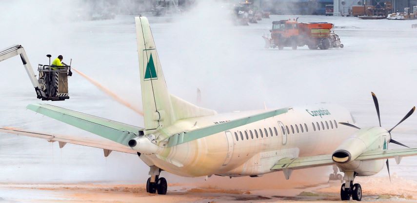 Οι πτήσεις ανεστάλησαν και πάλι στο αεροδρόμιο του Μονάχου &#8211; «Χτύπησε» ξανά το φαινόμενο της παγωμένης βροχής