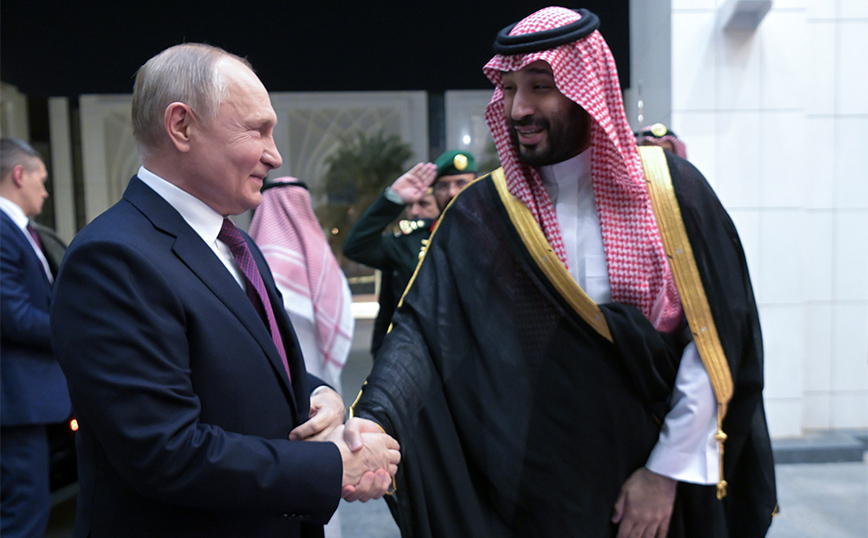 Το πετρέλαιο και η γεωπολιτική βρέθηκαν στο επίκεντρο των συνομιλιών του Πούτιν με τον σαουδάραβα πρίγκιπα διάδοχο