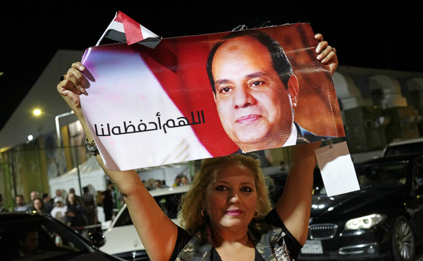 Ο Αλ-Σίσι εξασφάλισε τρίτη προεδρική θητεία στην Αίγυπτο με ποσοστό 89,6%