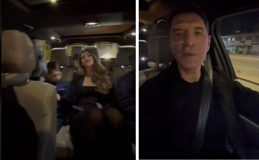 Η κόρη του Σάκη Ρουβά τραγουδάει Άννα Βίσση &#8211; Το βίντεο στο TikTok με την οικογένεια στο αυτοκίνητο