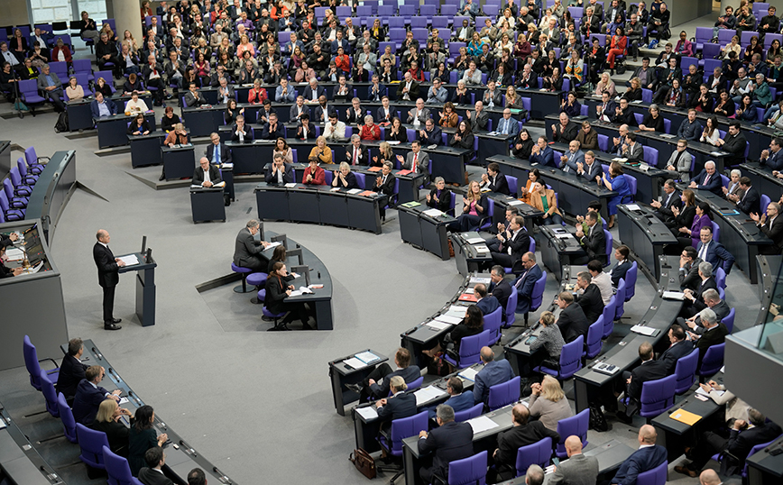 Κοντά στην επίτευξη συμφωνίας για τον προϋπολογισμό του 2024 είναι η Γερμανία, σύμφωνα με τον καγκελάριος Όλαφ Σολτς