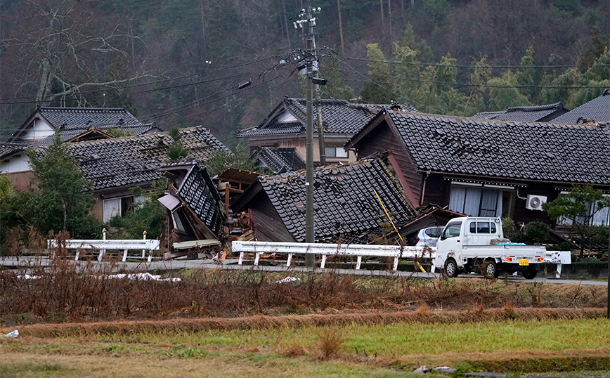 Πάνω από 200 οι νεκροί από τον σεισμό της Πρωτοχρονιάς στην Ιαπωνία