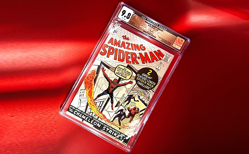 Αντίτυπο του πρώτου τεύχους του «The Amazing Spider-Man» πωλήθηκε σε δημοπρασία για 1,38 εκατ. δολάρια