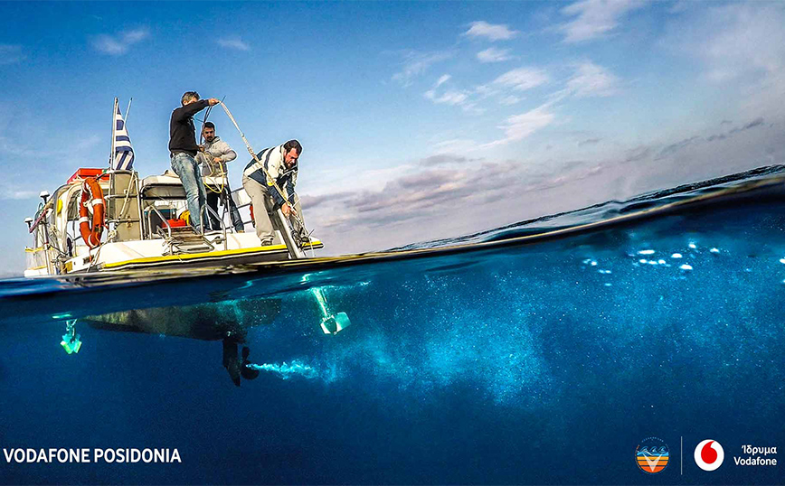 Vodafone Posidonia: Ολοκληρώθηκε η χαρτογράφηση σε Πάρο και Αντίπαρο