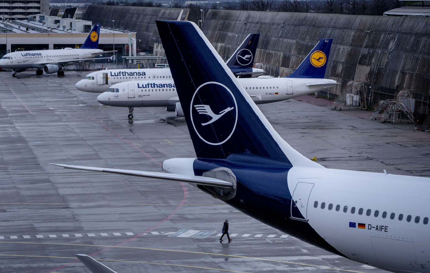 Τριήμερη απεργία ξεκινά το προσωπικό εδάφους της Lufthansa