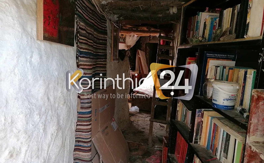 Φωτογραφίες από το λαγούμι στο οποίο ζούσε η οικογένεια στην Κόρινθο &#8211; Είχαν σκάψει τούνελ 30 μέτρων