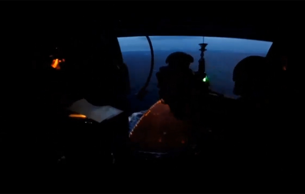 Νυχτερινή μεταφορά ασθενούς με ελικόπτερο του Πολεμικού Ναυτικού – Δείτε βίντεο