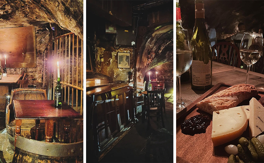 Πώς είναι να πίνεις το κρασί σου μέσα στο παλαιότερο wine bar στο Λονδίνο