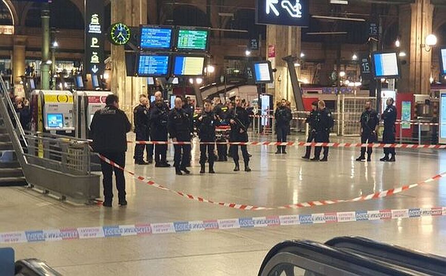 Επίθεση με μαχαίρι σε μεγάλο σιδηροδρομικό σταθμό του Παρισιού – Πληροφορίες για τουλάχιστον τρεις τραυματίες