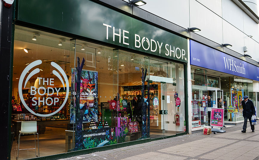 The Body Shop: Σχέδιο αναδιάρθρωσης των επιχειρήσεων της στα κεντρικά της στη Μεγάλη Βρετανία &#8211; Επηρεάζεται η Ελλάδα;