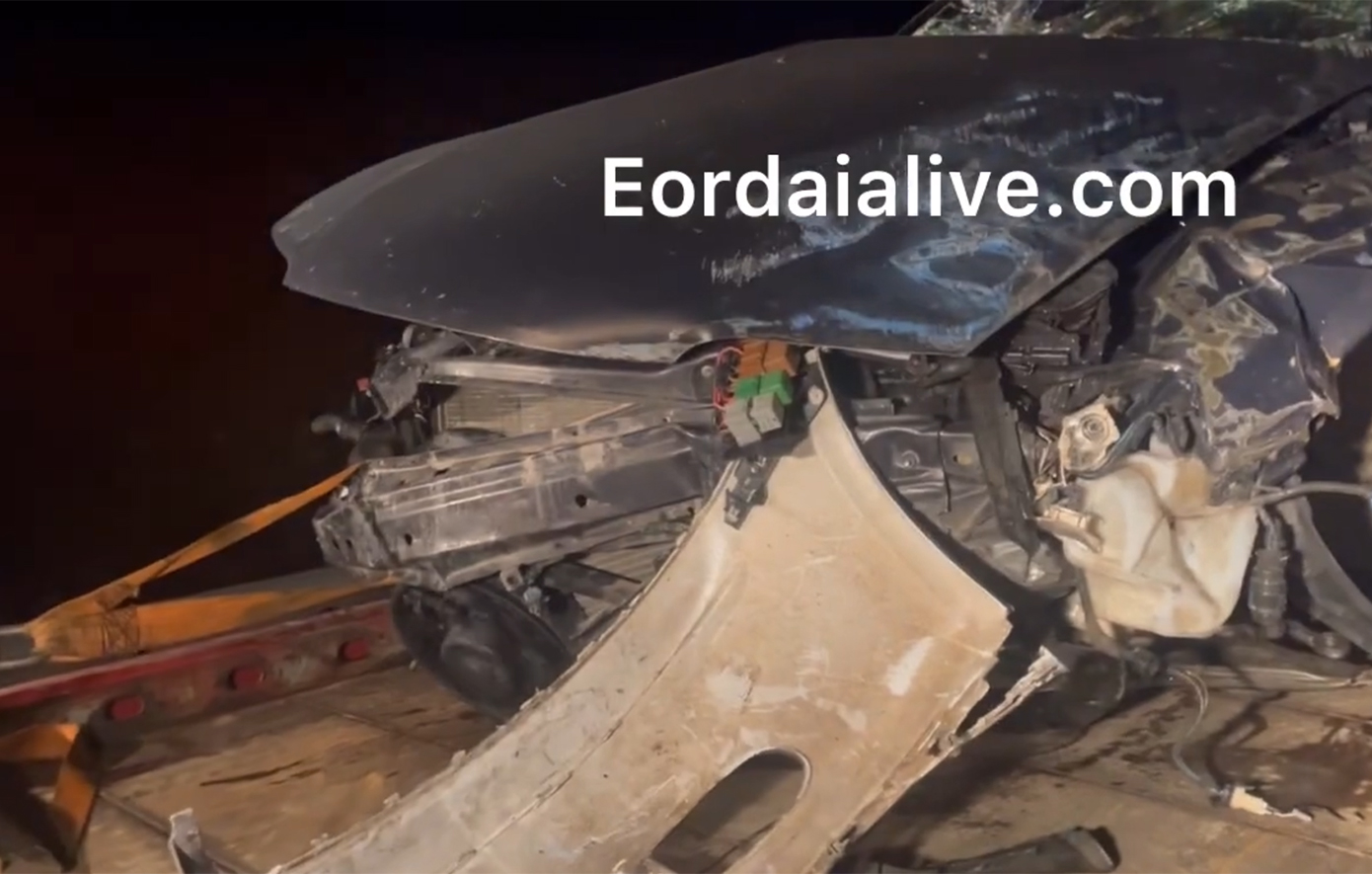 Τροχαίο στην Πτολεμαΐδα: Νεκρός οδηγός ΙΧ που έπεσε στις προστατευτικές μπάρες