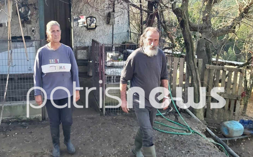Έκκληση για βοήθεια από ζευγάρι κτηνοτρόφων στην Ηλεία &#8211; Ζουν χωρίς στέγη πάνω απ’ το κεφάλι τους