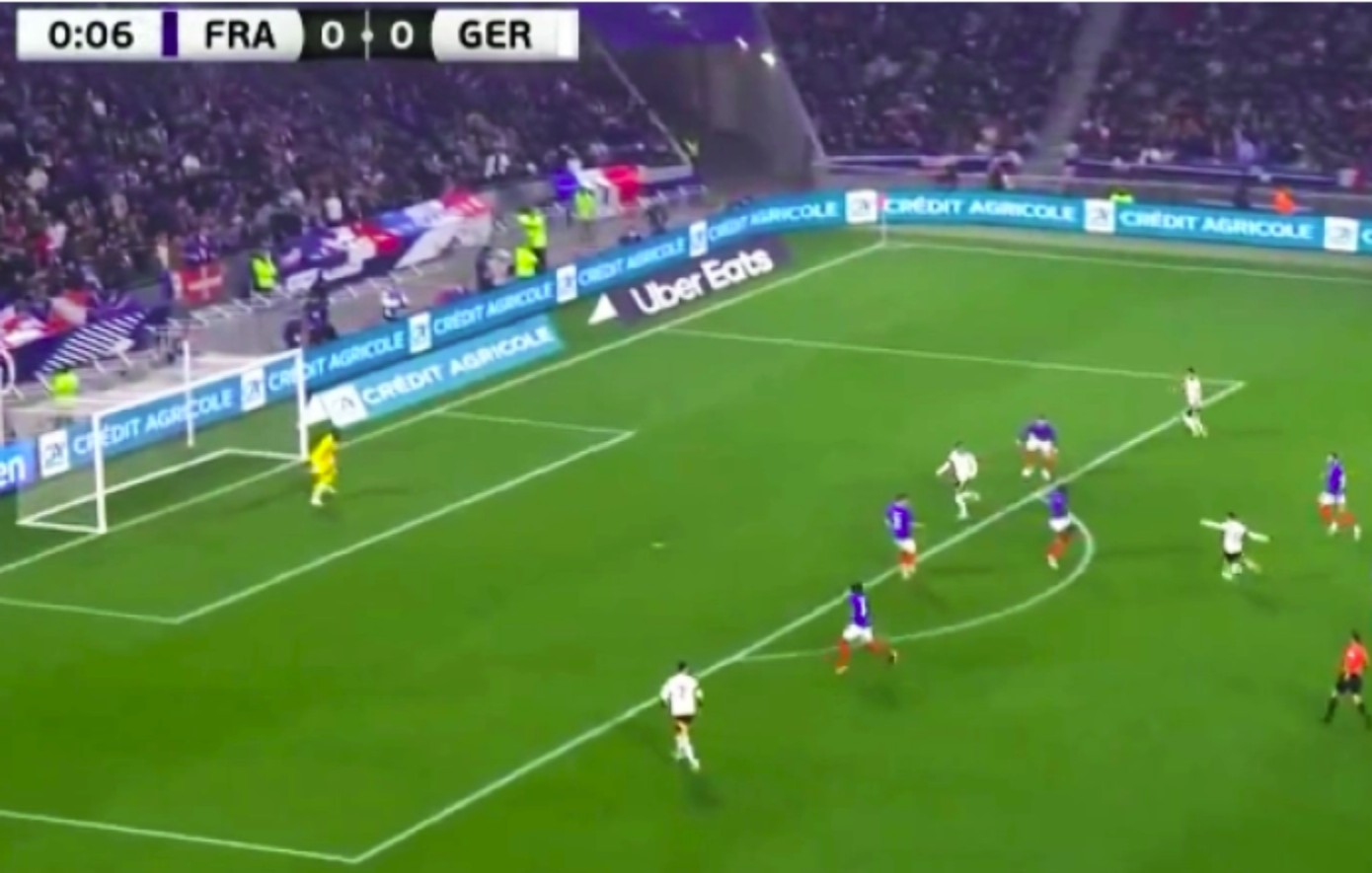Γαλλία – Γερμανία: Στα… 7 δευτερόλεπτα έβαλαν γκολ τα Πάντσερ