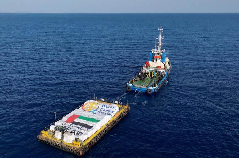 Καθ&#8217; οδόν προς τη Γάζα τα τρία πλοία που μεταφέρουν ανθρωπιστική βοήθεια  &#8211; Αναμένεται να φτάσουν τη Δευτέρα