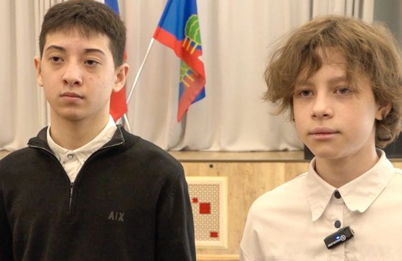 Εθνικοί ήρωες οι δυο έφηβοι που έσωσαν δεκάδες ανθρώπους στον συναυλιακό χώρο στη Μόσχα &#8211; Βραβεύτηκαν από το σχολείο τους