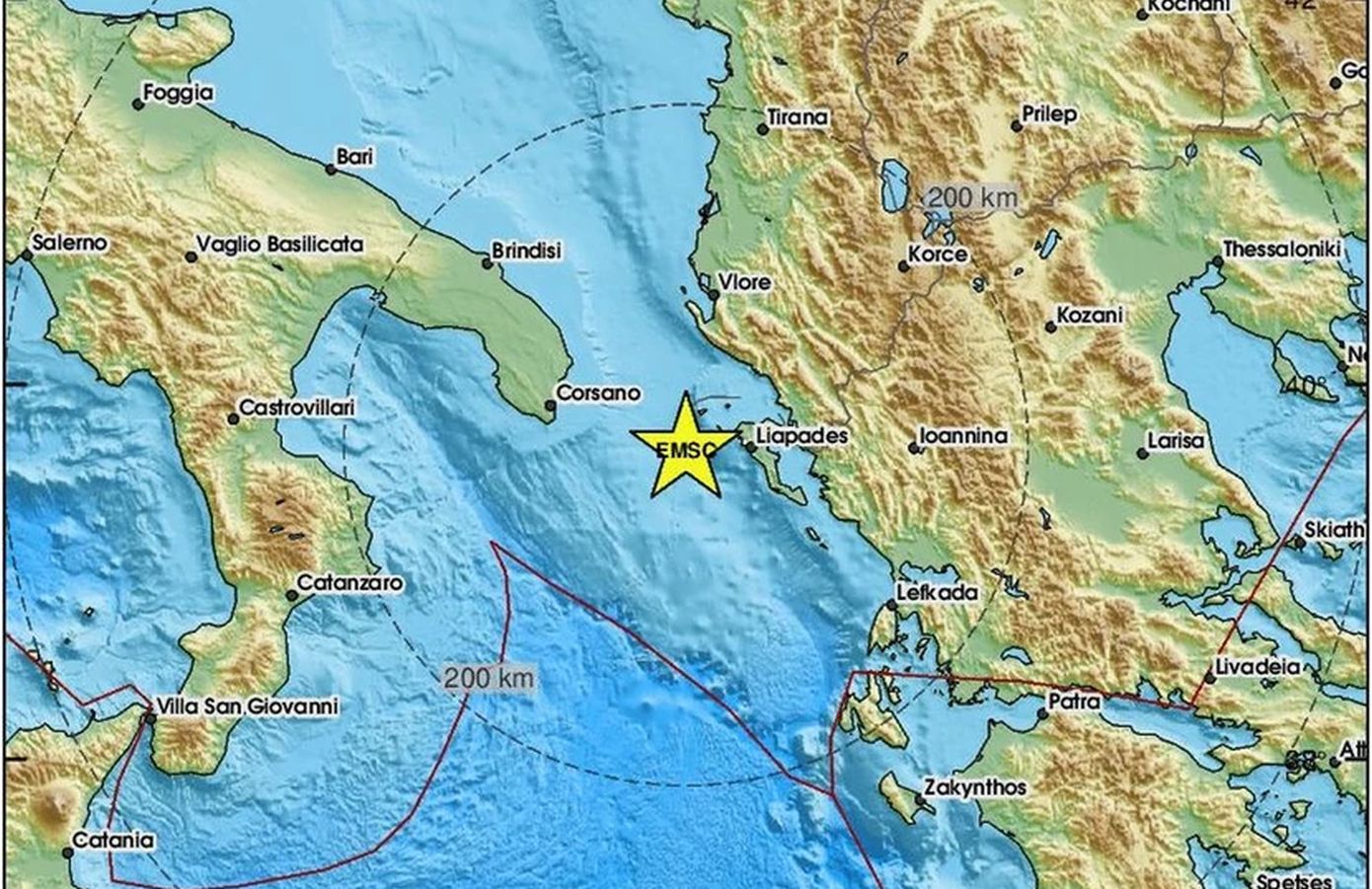 Σεισμός ανοιχτά της Κέρκυρας &#8211; Διευθυντής Γεωδυναμικού: Δεν υπάρχει κάποιο γνωστό ρήγμα εκεί