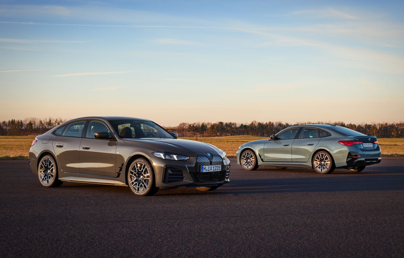 Η νέα BMW i4 και η νέα BMW Σειρά 4 Gran Coupé