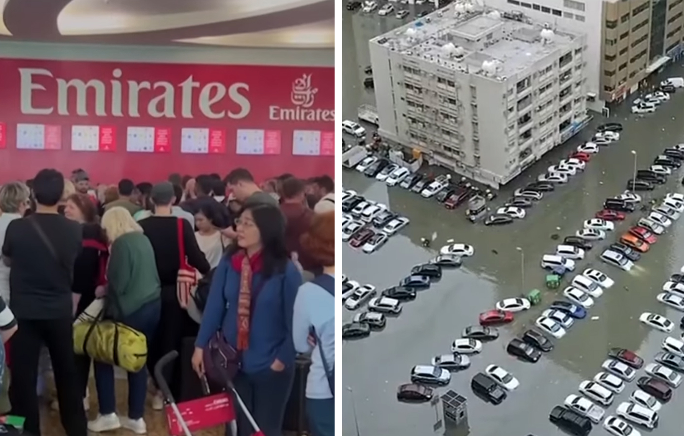 H Emirates θα πρέπει να επιστρέψει 30.000 αποσκευές μετά τη θεομηνία στο Ντουμπάι