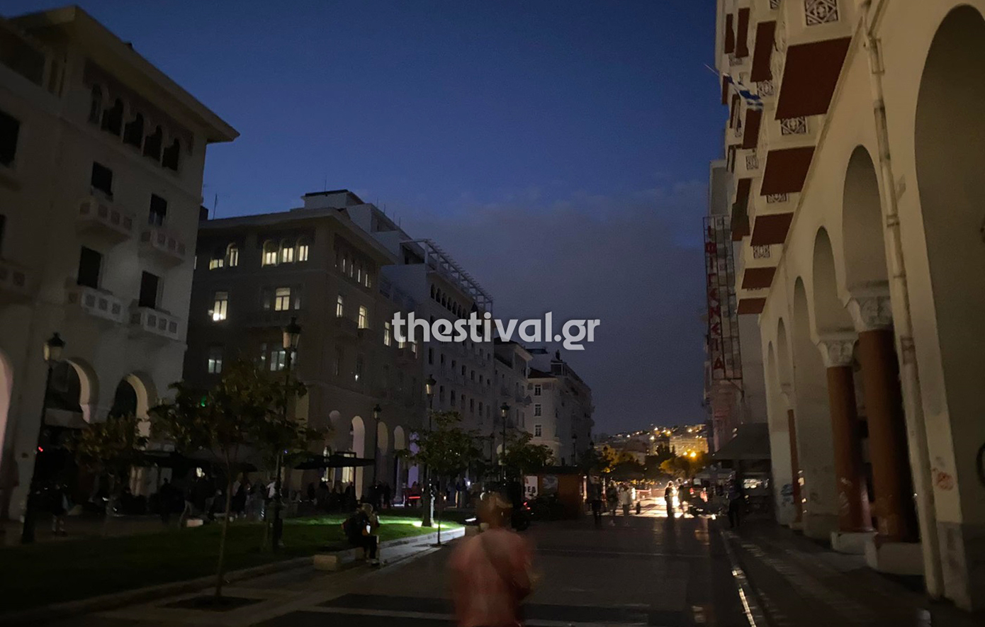Αποκαθίσταται σταδιακά η ηλεκτροδότηση στο κέντρο της Θεσσαλονίκης