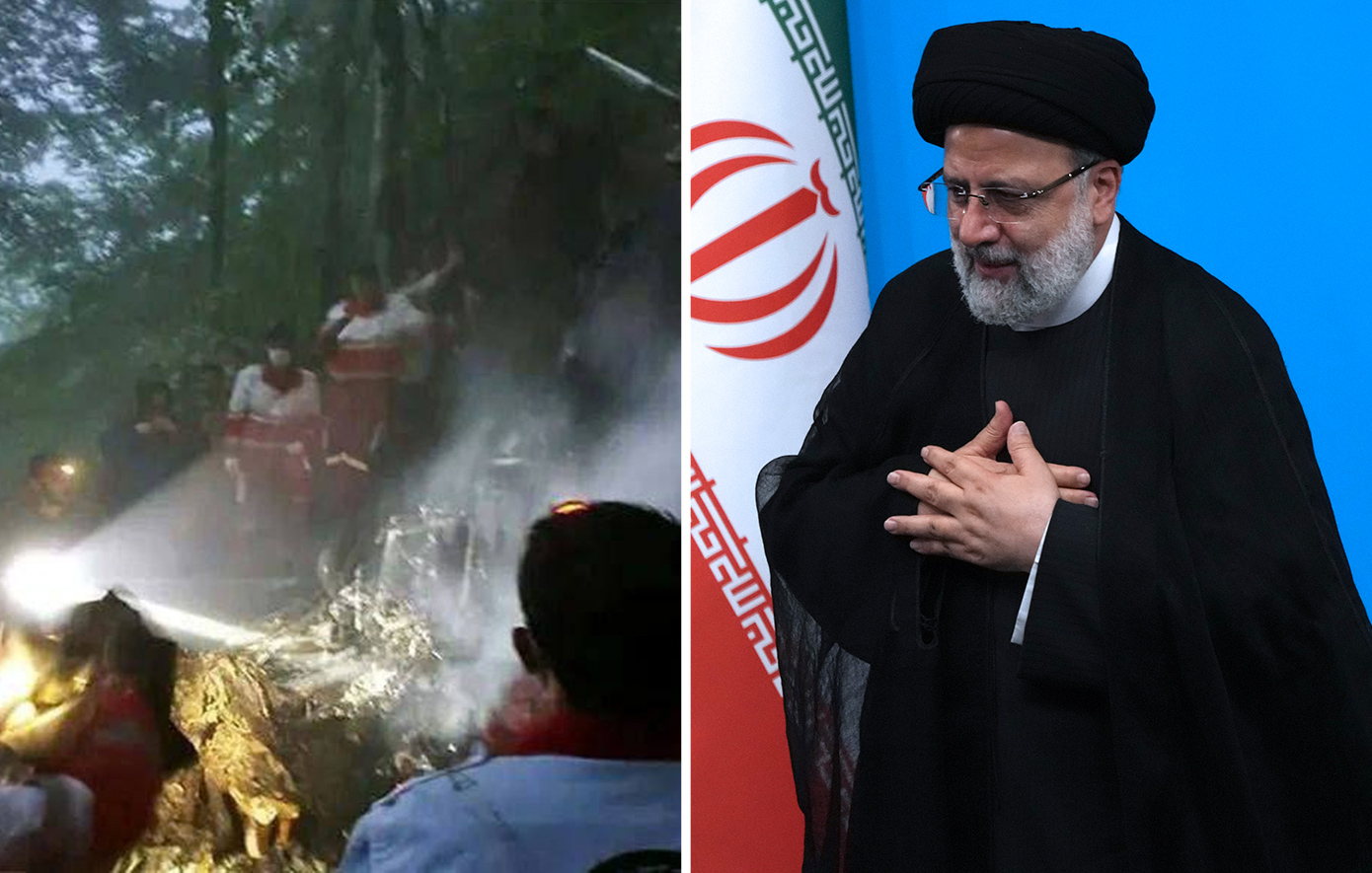 Νεκροί ο πρόεδρος του Ιράν, Εμπραχίμ Ραϊσί, και ο υπουργός Εξωτερικών μετά τη συντριβή του ελικοπτέρου όπου επέβαιναν